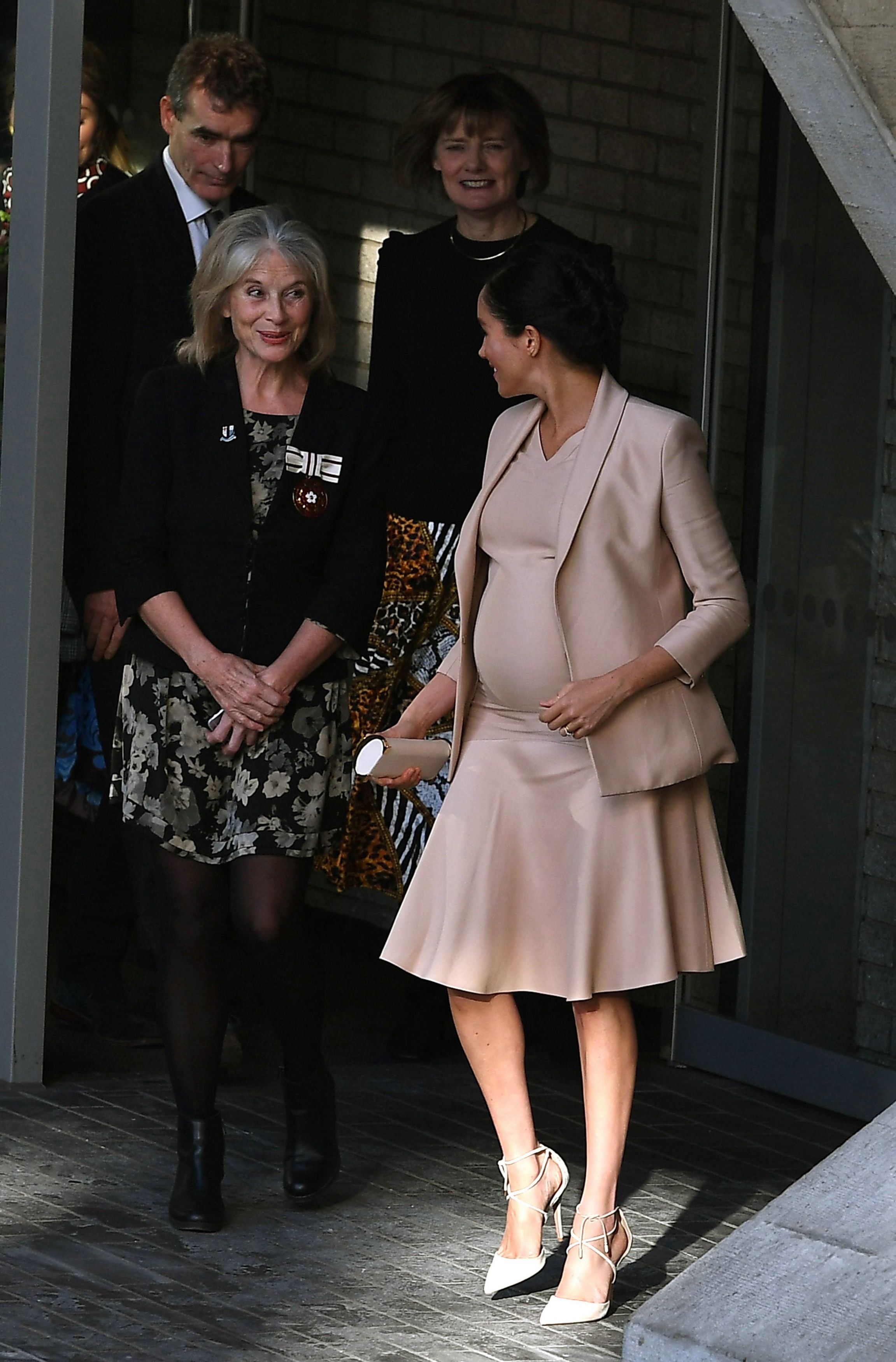 January 30 The Duchess Of Sussex Visits The National Theatre January302019 0893 Duchess 0867